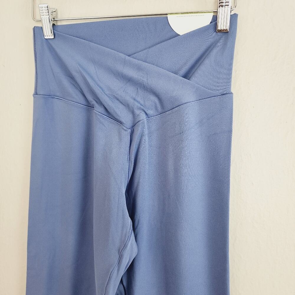 NWT Aerie Offline Real Me Crossover 7/8 Legging - Marbled Blue - Size Large - Picture 11 of 12
